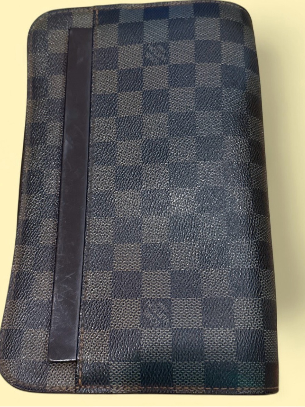 Louis Vuitton Pochette Saint Louis Clutch Damier Ebene Dark Brown/Light Brown